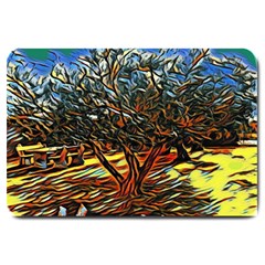 Colorful Verona Olive Tree Large Doormat by ConteMonfrey
