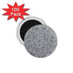 Circle Ornate Motif Random Pattern 1 75  Magnets (100 Pack)  by dflcprintsclothing