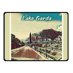 On The Way To Lake Garda, Italy  One Side Fleece Blanket (small) by ConteMonfrey