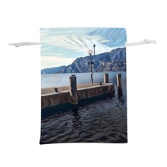 Pier On The End Of A Day Lightweight Drawstring Pouch (l) by ConteMonfrey