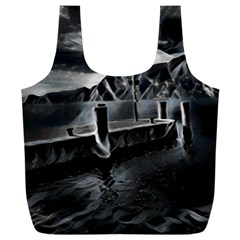 Smokey Pier Full Print Recycle Bag (xxl) by ConteMonfrey
