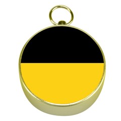 Baden Wurttemberg Flag Gold Compasses by tony4urban
