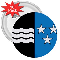 Aargau 3  Buttons (10 Pack)  by tony4urban