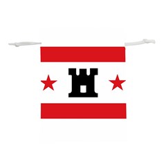 Drenthe Flag Lightweight Drawstring Pouch (l) by tony4urban