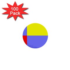 Nitriansky Flag 1  Mini Buttons (100 Pack)  by tony4urban