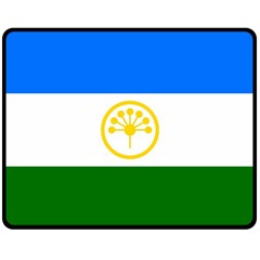Bashkortostan Flag One Side Fleece Blanket (medium) by tony4urban