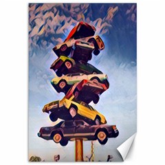 Berwyn Car Kebob Canvas 12  X 18  by StarvingArtisan