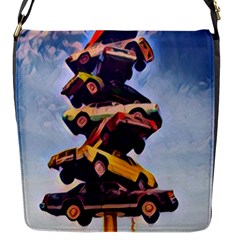 Berwyn Car Kebob Flap Closure Messenger Bag (s) by StarvingArtisan