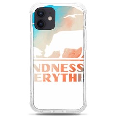 Vegan Animal Lover T- Shirt Kindness Is Everything Vegan Animal Lover T- Shirt Iphone 12 Mini Tpu Uv Print Case	 by maxcute