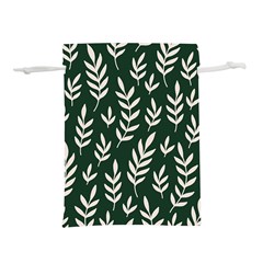 Leaves Foliage Plants Pattern Lightweight Drawstring Pouch (m) by Ravend
