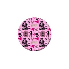 Fashion Girl Newyork Bts Nft Golf Ball Marker (10 Pack) by Ravend