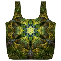 Fractal-fantasy-design-background- Full Print Recycle Bag (xl) by Vaneshart
