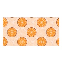 Orange Slices! Satin Shawl 45  X 80  by fructosebat