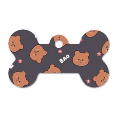 Bears! Dog Tag Bone (two Sides) by fructosebat