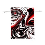 Modern Art Design Fantasy Surreal Lightweight Drawstring Pouch (M) Back