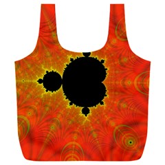 Fractal Mandelbrot Set Pattern Art Full Print Recycle Bag (xxl) by Ravend