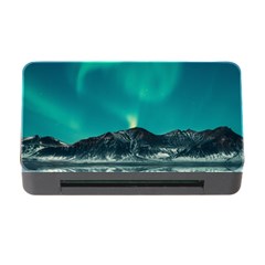 Blue And Green Sky And Mountain Memory Card Reader With Cf by Jancukart
