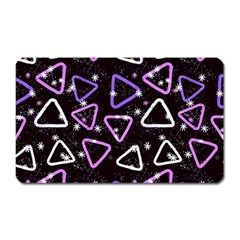 Abstract Background Graphic Pattern Magnet (rectangular) by Ravend