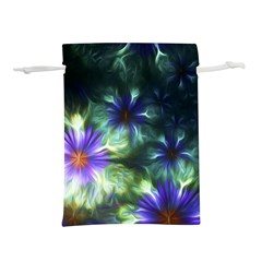 Fractalflowers Lightweight Drawstring Pouch (l) by Sparkle