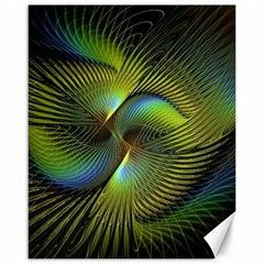 Digitalart  Waves Canvas 16  X 20  by Sparkle