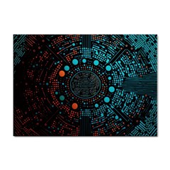 Big Data Abstract Abstract Background Sticker A4 (100 Pack) by Pakemis