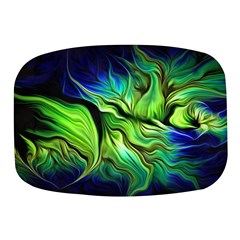 Fractal Art Pattern Abstract Fantasy Digital Mini Square Pill Box by Jancukart