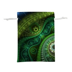 Abstract Pattern Design Art Fabric Decoration Lightweight Drawstring Pouch (l) by danenraven