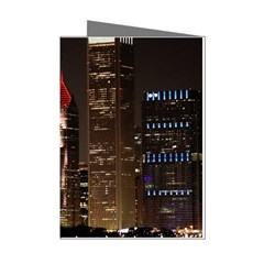 Chicago City Architecture Downtown Mini Greeting Cards (pkg Of 8) by Ravend