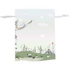 Abstract Lightweight Drawstring Pouch (xl) by artworkshop