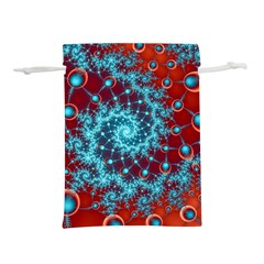 Fractal Pattern Background Lightweight Drawstring Pouch (m) by Uceng
