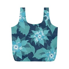 Graphic Design Wallpaper Abstract Full Print Recycle Bag (m) by Ravend