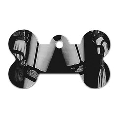 Bdsm Erotic Concept Graphic Poster Dog Tag Bone (two Sides) by dflcprintsclothing