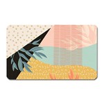 Leaves Pattern Design Colorful Decorative Texture Magnet (Rectangular) Front
