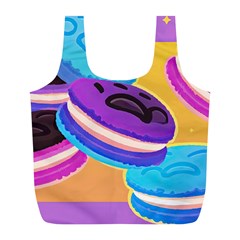 Cookies Chocolate Cookies Sweets Snacks Baked Goods Food Full Print Recycle Bag (l) by Ravend