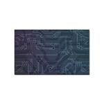Circuit Board Circuits Mother Board Computer Chip Sticker Rectangular (100 pack) Front