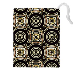 Background Art Pattern Design Graphic Drawstring Pouch (4xl) by Ravend