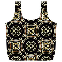 Background Art Pattern Design Graphic Full Print Recycle Bag (xxl) by Ravend