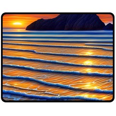 Endless Summer Nights Fleece Blanket (medium) by GardenOfOphir