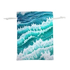 Waves On The Ocean Ii Lightweight Drawstring Pouch (s) by GardenOfOphir