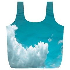 Clouds Hd Wallpaper Full Print Recycle Bag (xxxl) by artworkshop