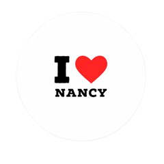 I Love Nancy Mini Round Pill Box (pack Of 3) by ilovewhateva