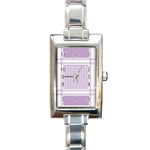 Square Purple Pattern Bead Purple Keffiyeh Purple Geometric Headdress Angle Violet Rectangle Rectangle Italian Charm Watch Front