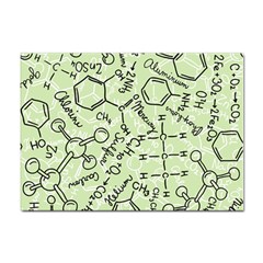 Multicolored Chemical Bond Illustration Chemistry Formula Science Sticker A4 (100 Pack) by Jancukart