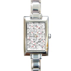 White Printer Paper With Text Overlay Humor Dark Humor Infographics Rectangle Italian Charm Watch by Jancukart