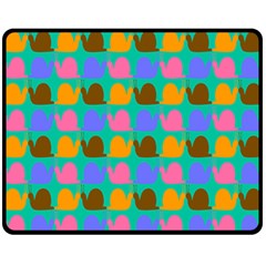 Slugs Fleece Blanket (medium) by GardenOfOphir