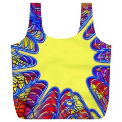Explosion Big Bang Colour Structure Full Print Recycle Bag (xl) by Semog4