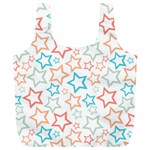 Background Pattern Texture Design Full Print Recycle Bag (XL) Back