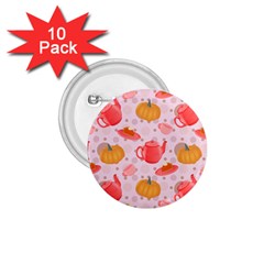 Pumpkin Tea Cup Pie Dessert 1 75  Buttons (10 Pack) by Semog4
