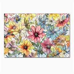 Flower Nature Floral Spring Postcards 5  X 7  (pkg Of 10) by Semog4