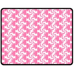 Cute Candy Illustration Pattern For Kids And Kids At Heart Two Sides Fleece Blanket (medium) by GardenOfOphir